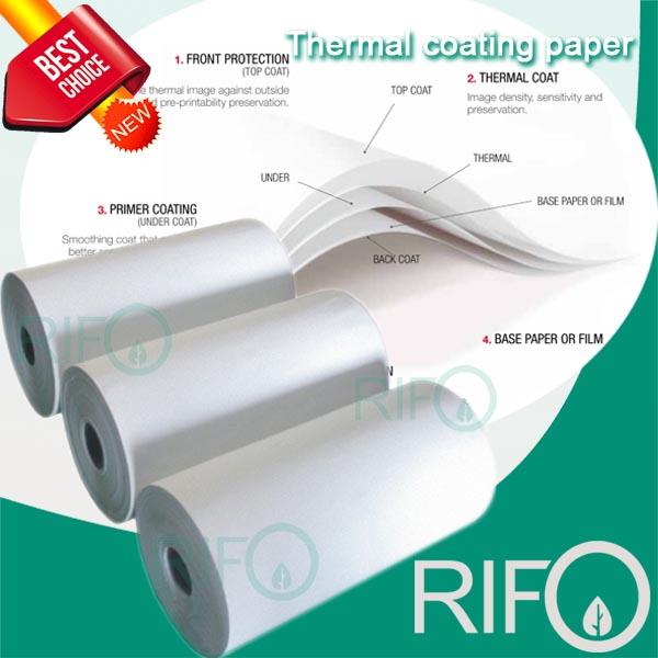 RTM-95 single side coat Thermal coating paper